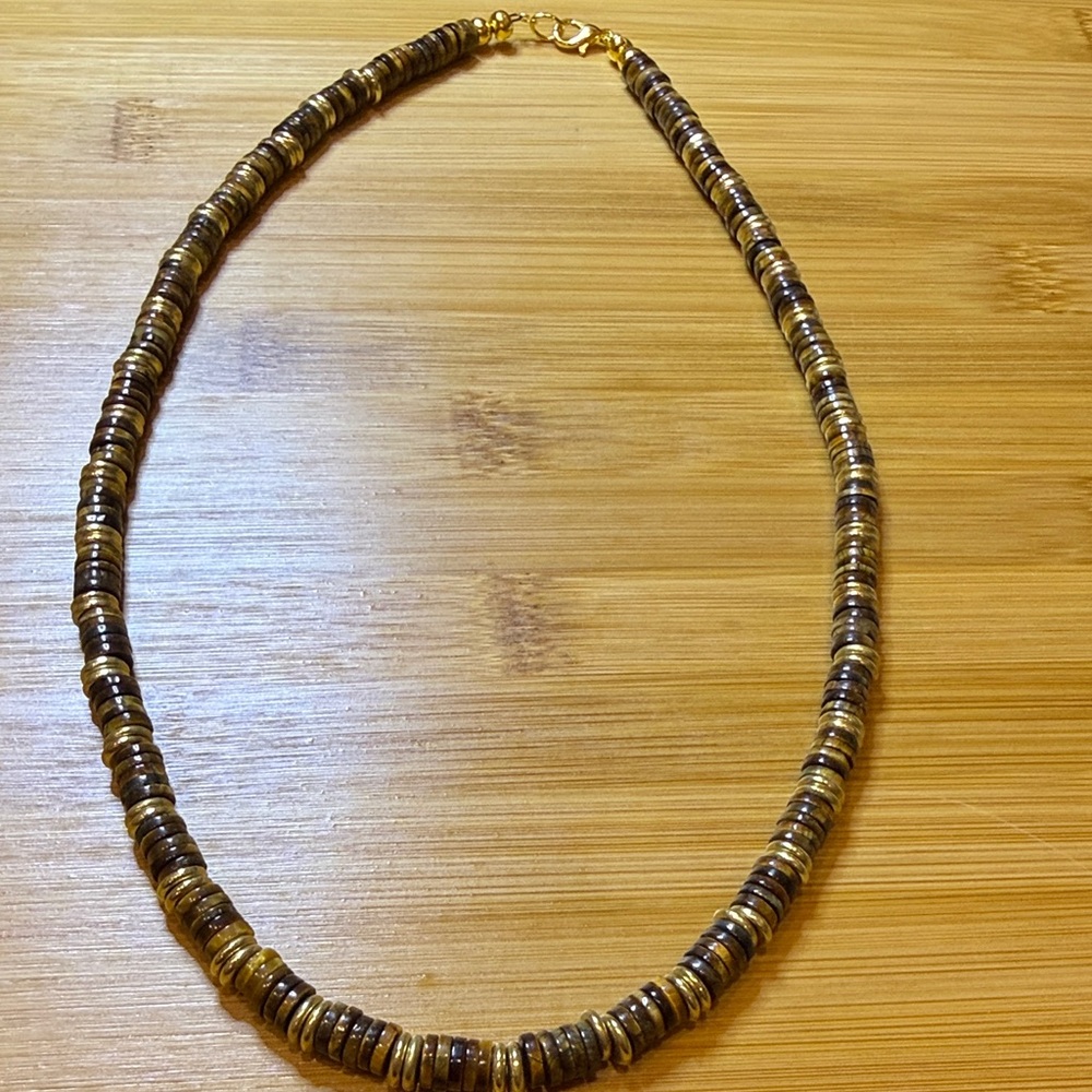 Men’s Hand Beaded Necklace